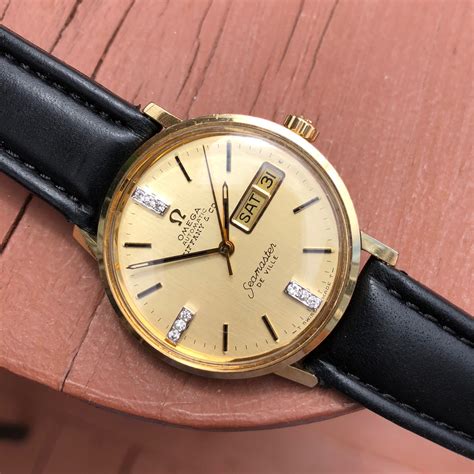 old omega wrist watches|vintage 14k omega watch.